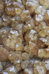Closeup of rocks and minerals 