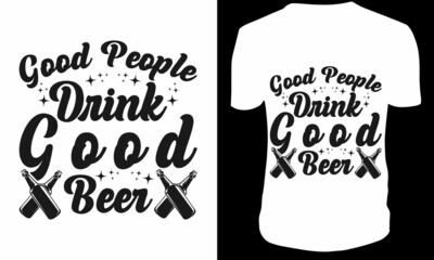 Beer are calling i must go tshirt design