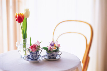 Obraz na płótnie Canvas bouquet of tulips