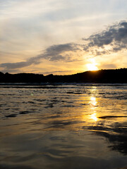 Obraz premium Playa caída del sol