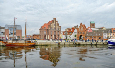 Old Harbour in Wismar