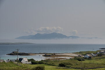 Galway mountains from Inishbofin