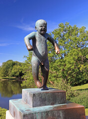 sculptures in Vigeland Sculpture Park, Frogner park, Oslo