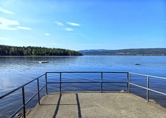 pier on the lake