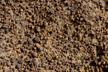 Stones texture and surface on nature background.