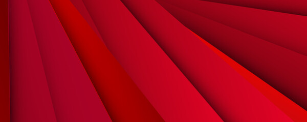 Red abstract banner background