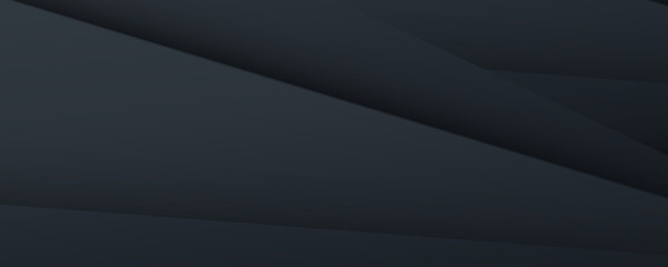 Black banner background