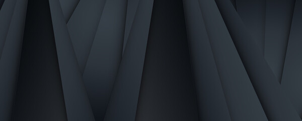 Black banner background