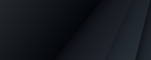 Black banner background