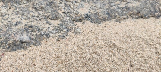 close up of a sand