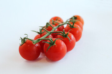 Cherry tomatoes on the vine