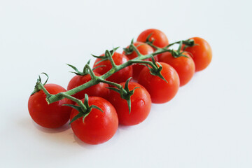 Cherry tomatoes on the vine