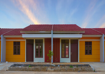 Residential building or Subsidi house from government. real estate and property investment.  