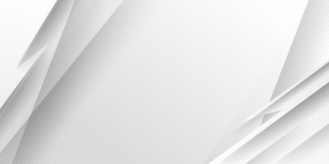 Abstract white modern background. Vector illustration