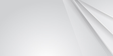 Simple white abstract background for presentation design