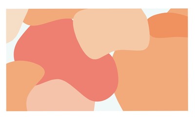 contemporary artistic abstract aesthetic background illustration