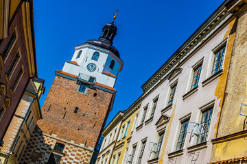 Fototapeta premium Architecture of Lublin Old Town, Lesser Poland