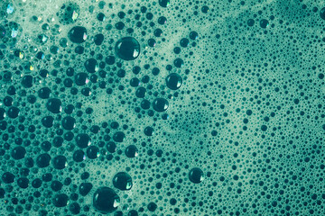 close up bubble water background, abstract