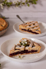homemade cherry pie