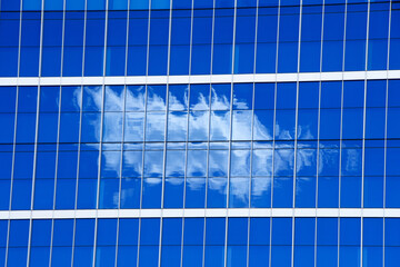 Cloud reflection in windows