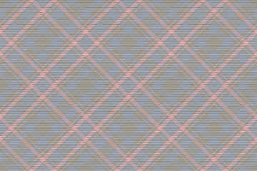 Seamless pattern of scottish tartan plaid. Repeatable background with check fabric texture. Vector backdrop striped textile print.
