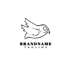 bird logo icon design template vector illustration