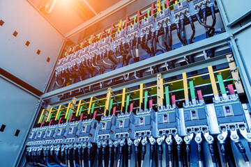 Compartment of electrical equipment in a complete transformer substation