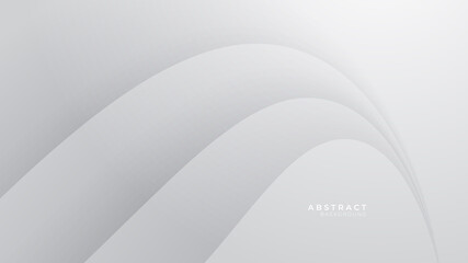 Modern white vector abstract graphic design Banner Pattern background web template. Abstract white monochrome vector background, for design brochure, website, flyer. Geometric white wallpaper
