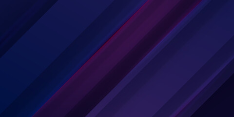 Obraz premium Futuristic poster cover with modern ultraviolet color. Dark purple abstract geometrical template with geometric shapes. 