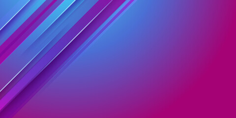 Fototapeta premium Abstract purple blue pink neon light background