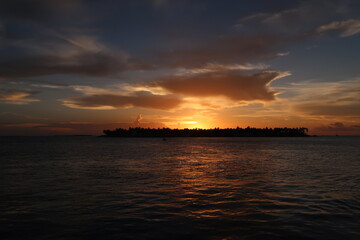Sonnenuntergang am Meer