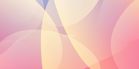 Modern simple soft pink and orange yellow abstract presentation background