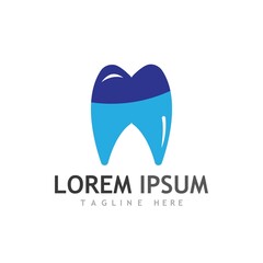 Dental logo Template vector illustration