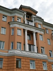 facade of an building in Nizhny Novgorod, Russia