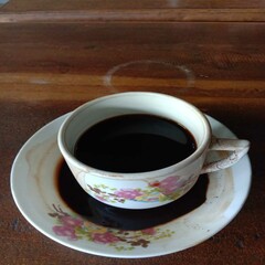 Obraz premium a cup of coffee
