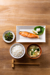 和食　俯瞰