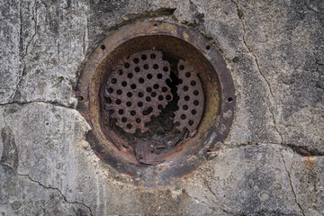 Historic submarine bunker building in Lorient.
