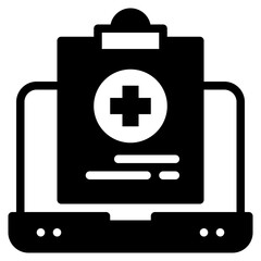 Obraz premium information glyph icon