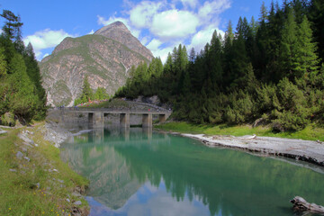 Fototapeta premium Livigno, Valtellina, Italia