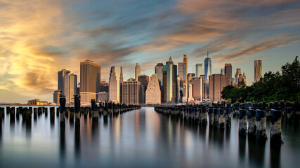 Obraz premium Lower Manhattan 