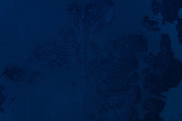 fond ou arrière-plan bleu foncé, abstrait, texture de mur de béton coloré