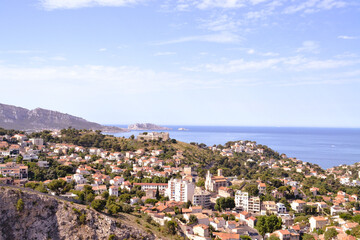 Naklejka premium Ville de Marseille 