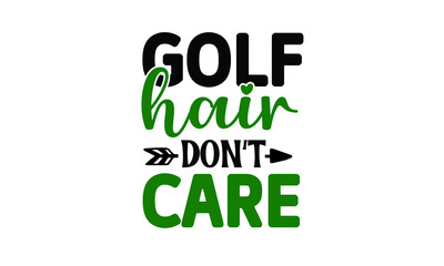 Fototapeta premium Golf SVG T shirt Design Template