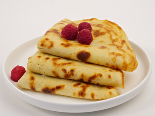 pancakes with honey