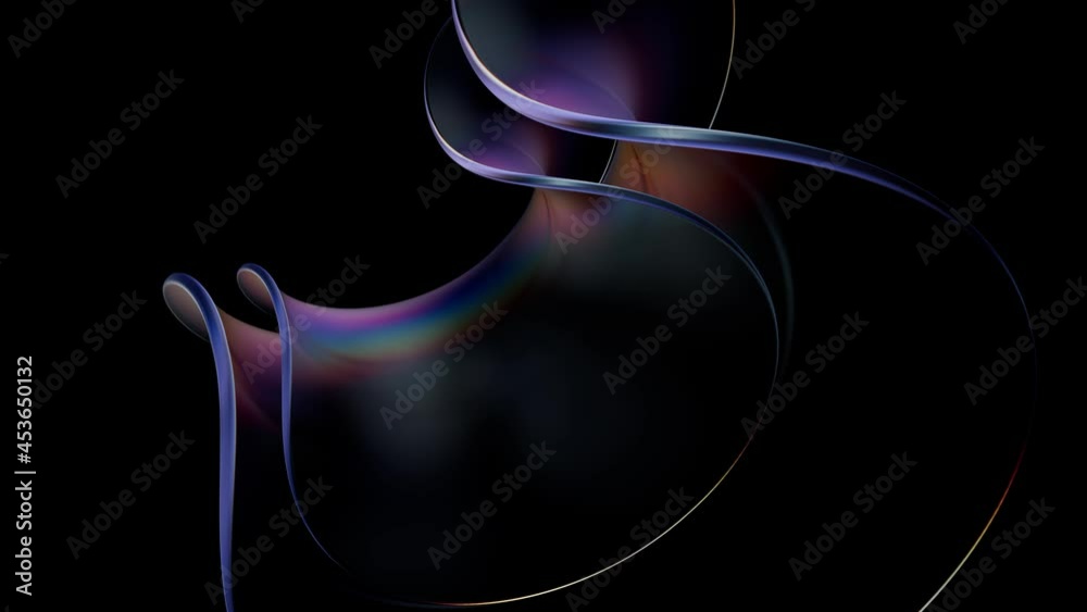 Poster modern glass-based 3d render. abstract background with soft reflections and dispersion effect. moder