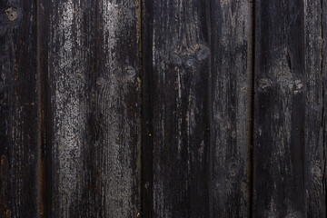 Old painted wood wall - texture or background.