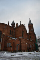 Brick Catholic Church in Smolensk