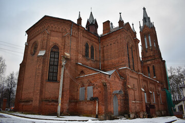 Brick Catholic Church in Smolensk