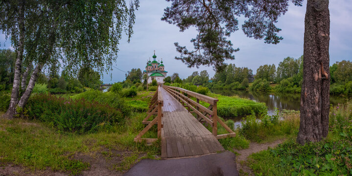 Cathedral of the Smolensk Icon of the Mother of God in the city of Olonets, Karelia, Russia