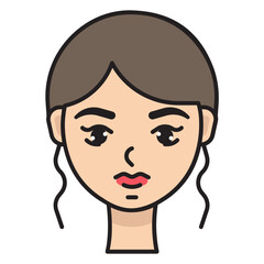 full makeup woman